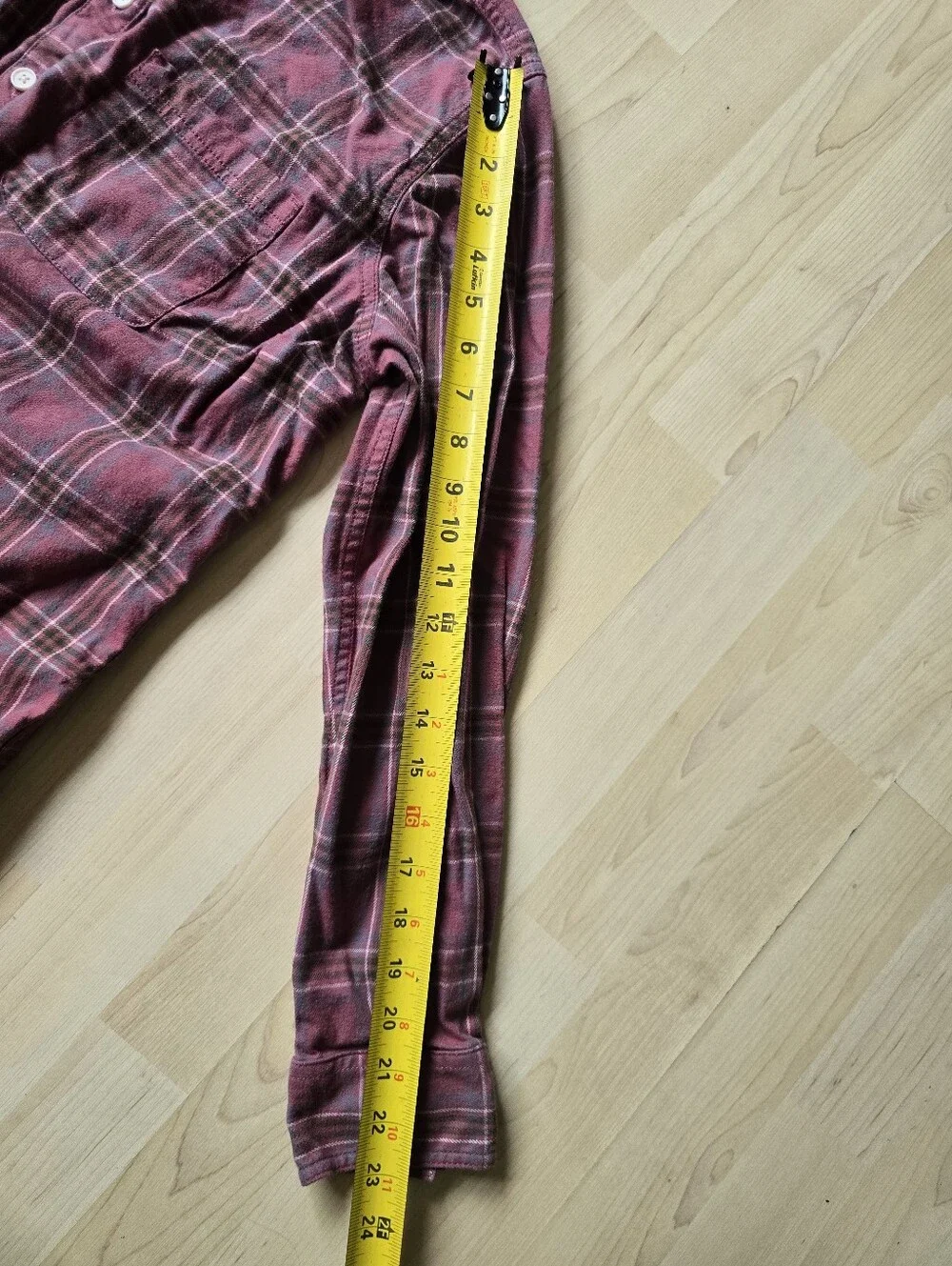 Ridgecut Button Down Plaid Long Sleeve Size Large